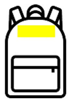 Sunscreen + Embroidery of: (1) Backpack - LĀ SOL COLLECTIVE reef - friendly zinc - based clean beauty